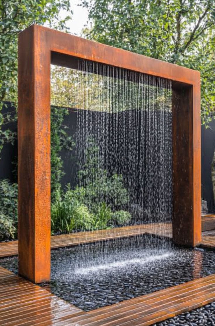 Jasa Pembuatan Air Mancur Tembaga Kustom (Sistem Plumbing Terintegrasi, Patina Hijau Alami, & Water Feature Mewah)