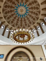 Lampu Gantung Masjid Kuningan Custom: Solusi Fleksibel Semua Desain dan Ukuran Kubah