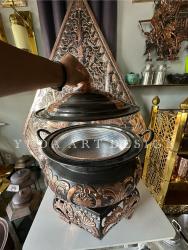 Panduan Perawatan Khusus: Cara Membersihkan Pemanas Makanan (Chafing Dish) Tembaga & Kuningan dengan Wadah Aluminium